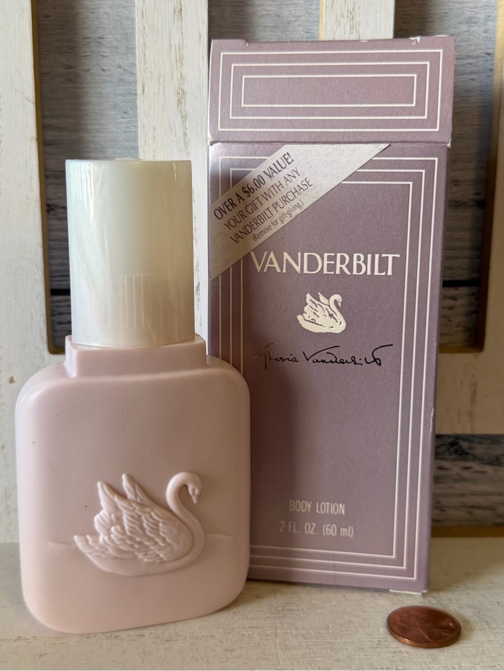 Gloria Vanderbilt Body Lotion 2oz By Cosmair Vintage Unused In Box HTF Rare